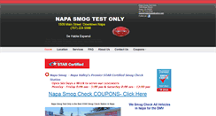 Desktop Screenshot of napasmogtestonly.com
